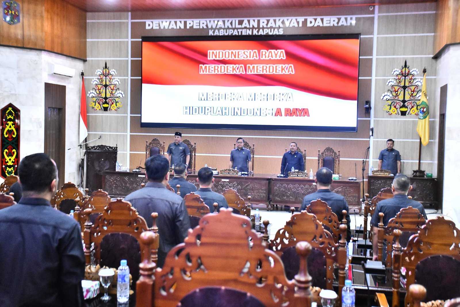 Waket I DPRD Kapuas Pimpin Rapat Paripurna Ke-9 masa persidangan II Tahun sidang 2025