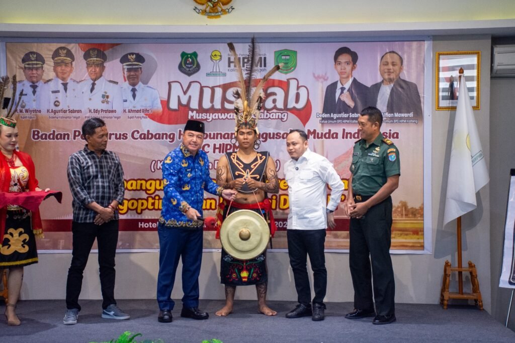 Wabup Dodo Buka Muscab HIPMI Kapuas dan Pulang Pisau