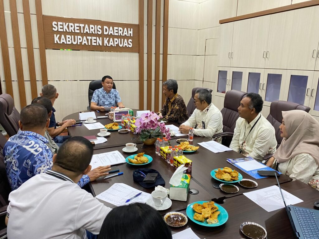 Pj Sekda Pimpin Audiensi dan Sinergisitas Program antara Pemkab Kapuas dan Balai Bahasa Kalteng