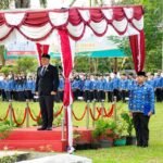 Wakil Bupati Kapuas Inspektur Upacara Peringatan Hari Lahir Pancasila dan Hari Lingkungan Hidup Sedunia