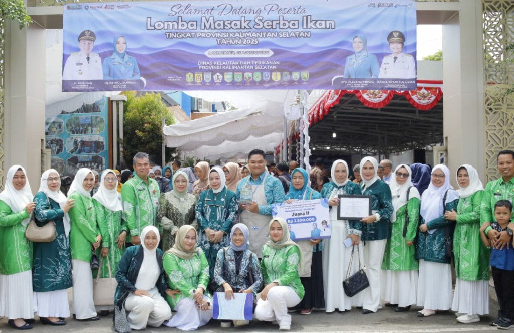 Batola Juara Kedua Lomba Masak Serba Ikan Tingkat Kalsel 2025