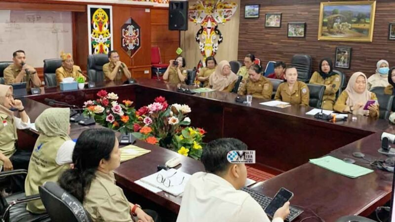 Dampingi Lurah Muara Laung I, Bupati Mura Hadiri Verifikasi Lomba Desa Aman Pangan