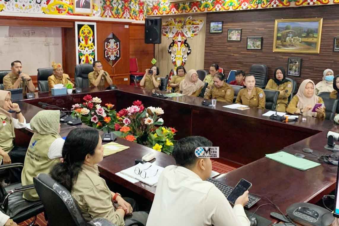 Dampingi Lurah Muara Laung I, Bupati Mura Hadiri Verifikasi Lomba Desa Aman Pangan