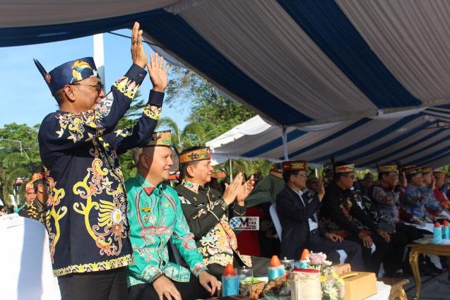 Bupati Mura Hadiri Upacara Peringatan Harkopnas ke-78 Tingkat Prov Kalteng