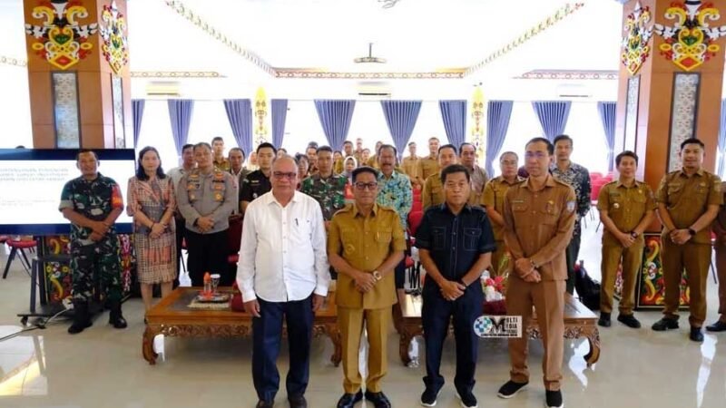 Bupati Heriyus Hadiri Penandatangan PKS Pemkab Mura dengan UPR