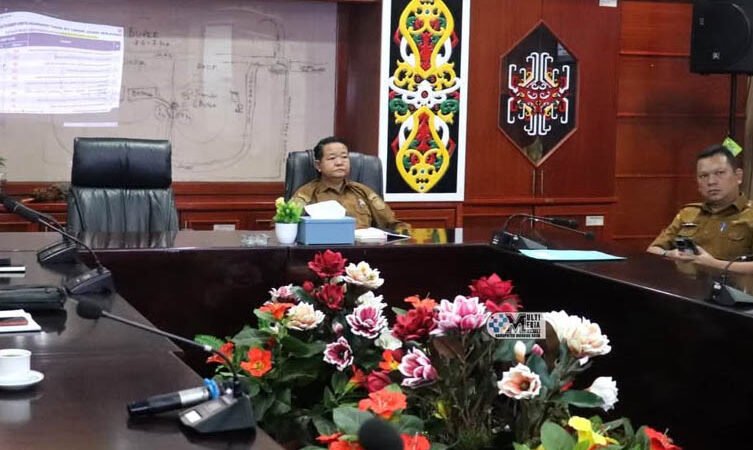 Pemkab Mura Ikuti Rakor Pengendalian Inflasi Bersama Kemendagri Secara Virtual