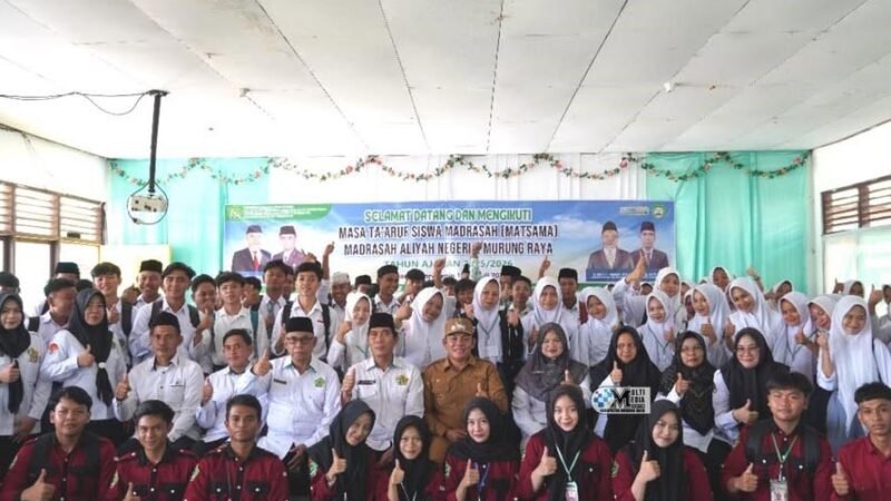 Wakil Bupati Rahmanto Muhidin Buka Masa Ta’aruf MAN 2 Mura