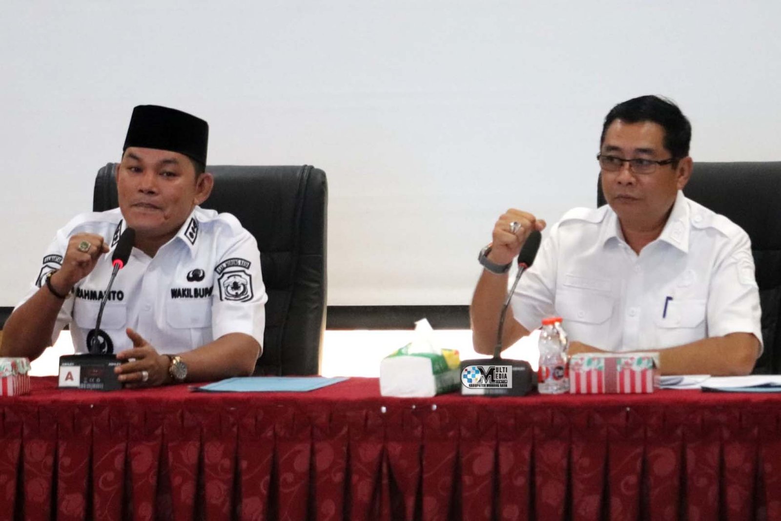 Wabup Mura Pimpin Rapat Verifikasi Penerima Kartu Hebat BLT