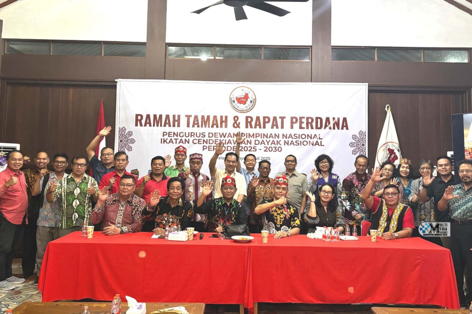 Bupati Mura Heriyus Hadiri Ramah Tamah dan Rapat Perdana ICDN
