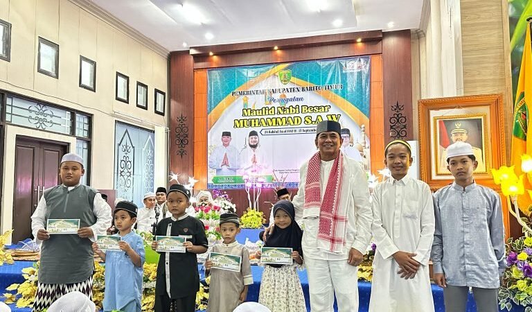 Pemkab Bartim Gelar Peringatan Maulid Nabi Besar Muhammad SAW 1447 Hijriah