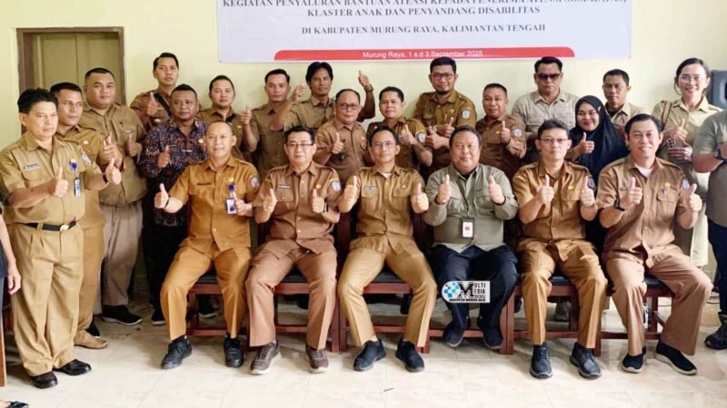 Kemensos RI bersama Pemkab Mura Salurkan Bantuan ATENSI kepada 125 PAS