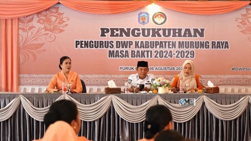 Pengurus DWP Kabupaten Mura Resmi Dikukuhkan