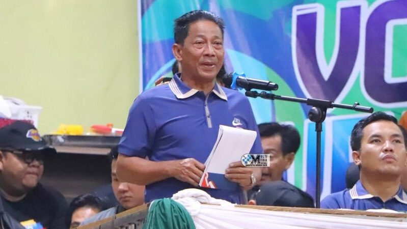 Heriyus Apresiasi Tingginya Antusias Masyarakat Saksikan Turnamen Volly Ball Bupati Cup