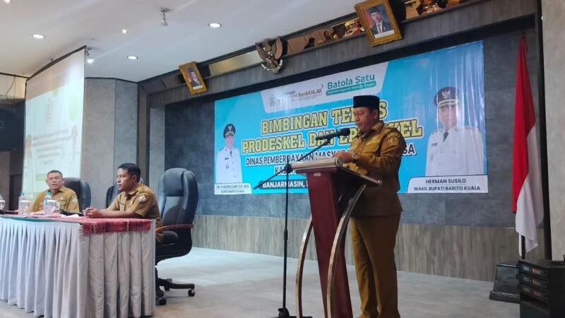 Bupati Batola Berharap Desa dan Kelurahan se-Kabupaten Batola Tingkatkan Administrasi