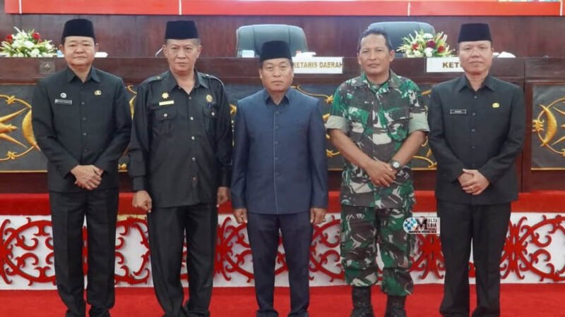 Rapur DPRD, Pemkab Mura Serahkan Rancangan Perubahan KUA-PPAS 2025