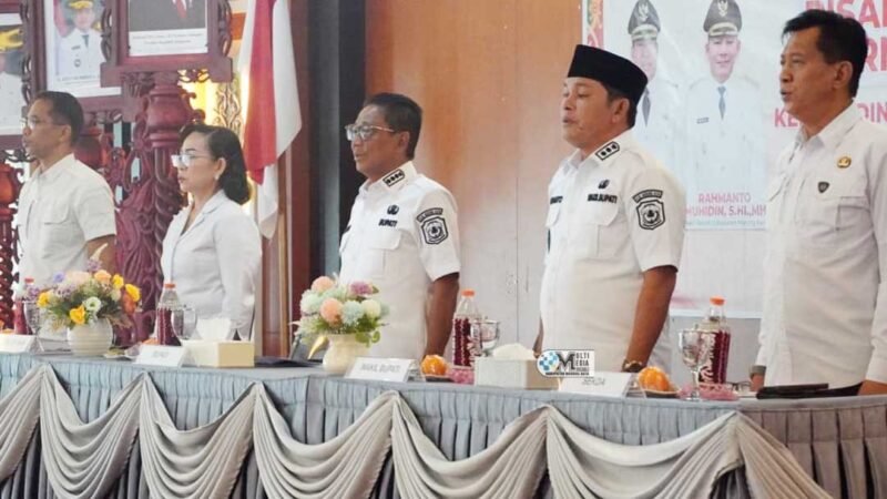 Bupati dan Wakil Bupati Hadiri Pisah Kenang Kepala Disdukcapil Mura