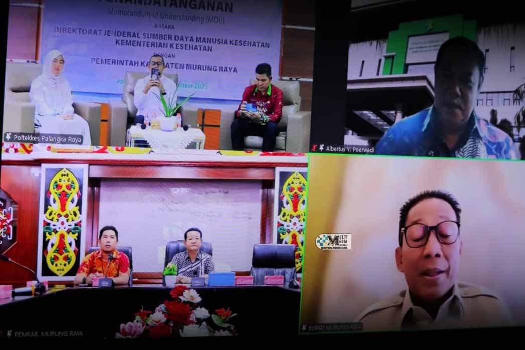 Perkuat Sinergi Pemerintah Pusat dan Daerah, Pemkab Mura Tandatangani MoU dengan Kemenkes RI