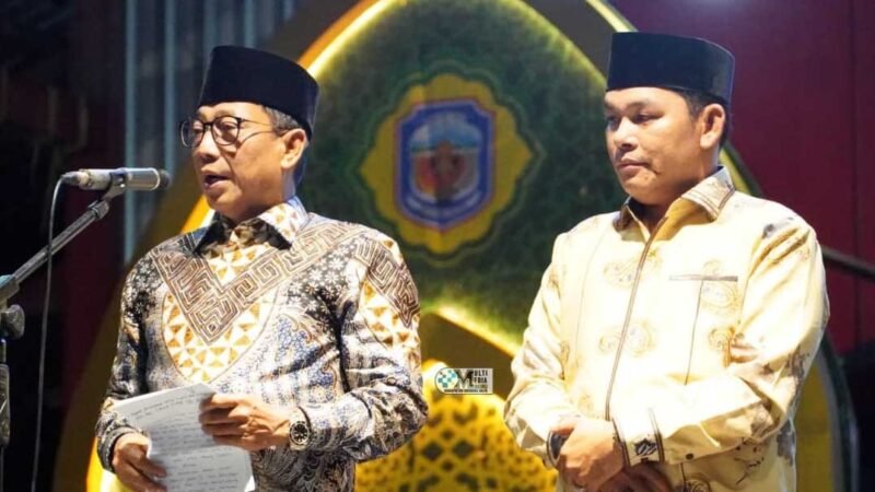 Bupati Bersama Wabup Mura Tutup STQ Ke-XII Tingkat Kabupaten Murung Raya