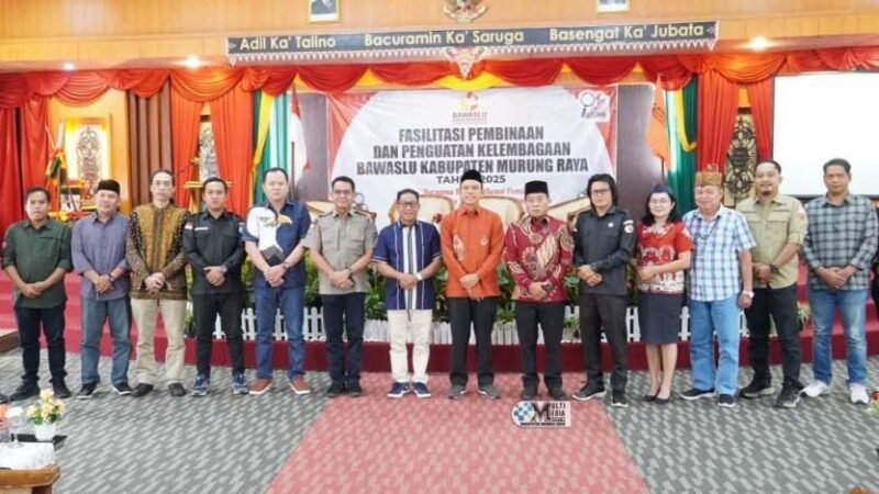 Bawaslu Mura Gelar Fasilitasi Penguatan dan Pembinaan Kelembagaan Pengawas Pemilu