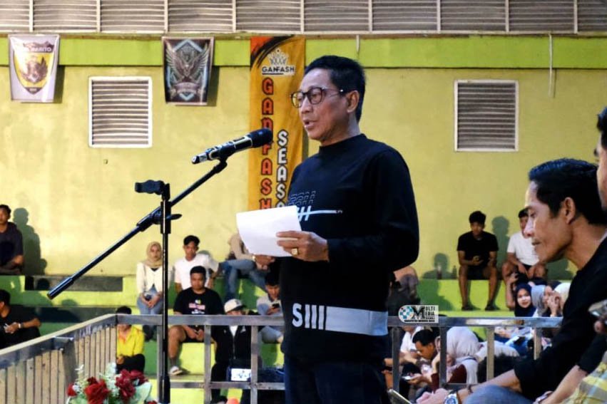 Bupati Mura Apresiasi Pelaksanaan Tournament Futsal Ganfash Season III