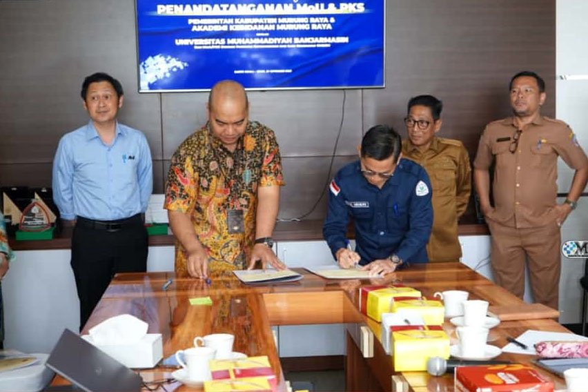 Dalam Upaya Tingkatkan Kualitas Pendidikan, Pemkab Mura Teken Mou dan PKS Dengan UMBJM