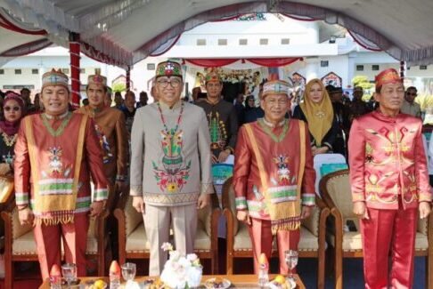 Plt Sekda Kalteng Hadiri Upacara Peringatan Hari Jadi Ke-23 Kabupaten Murung Raya