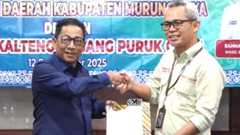 Realisasikan Program Kartu Hebat BLT, Bupati Tandatangani MoU dengan Bank Kalteng