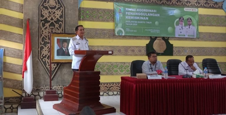 Bupati M Yamin Tegaskan Perlu Sinergi dan Komitmen Lintas Sektor Menekan Kemiskinan di Bartim