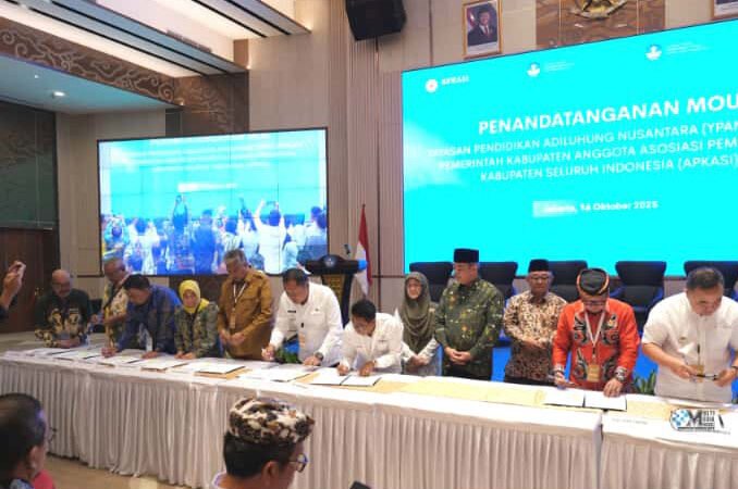 Bupati Mura Heriyus Hadiri Rakor Terkait Peningkatan Mutu Pendidikan Melalui Kerjasama Lintas Sektor