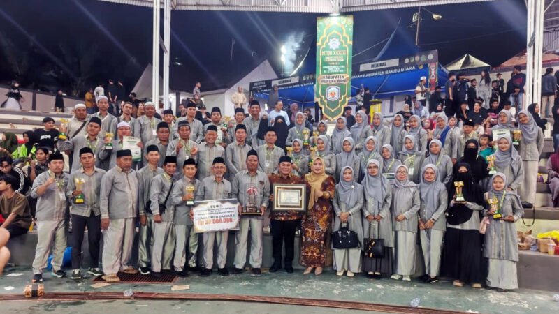 Wakil Bupati Mura Hadiri Penutupan MTQH XXXIII di Muara Teweh
