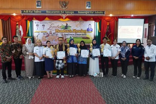 Pemkab Mura Gelar Lomba Membaca Nyaring Dorong Literasi di Kalangan Pendidik