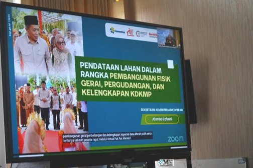 Pemkab Mura Ikuti Rakor Terkait Koperasi Desa Merah Putih