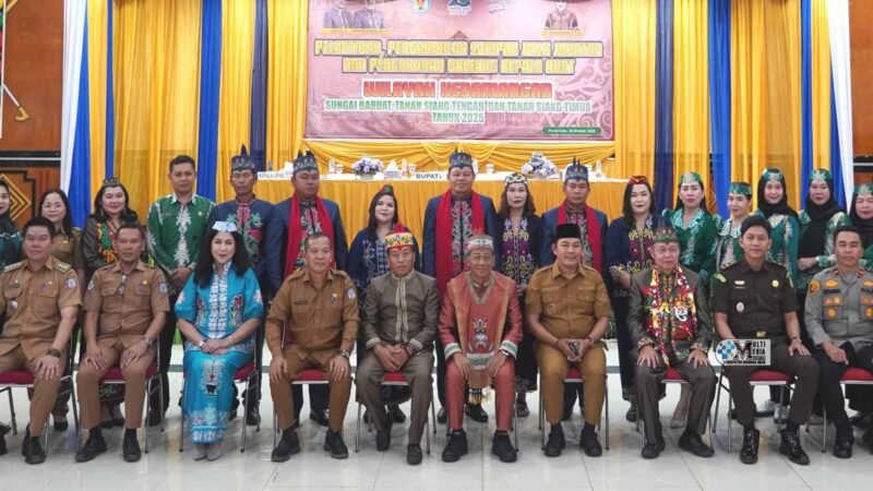 Bupati Mura Lantik Tiga Damang Kepala Adat
