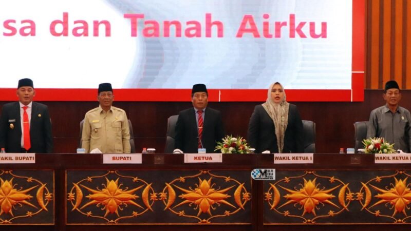 DPRD Mura Gelar Rapur, Bupati Heriyus Sampaikan Tanggapan Pemandangan Umum Fraksi