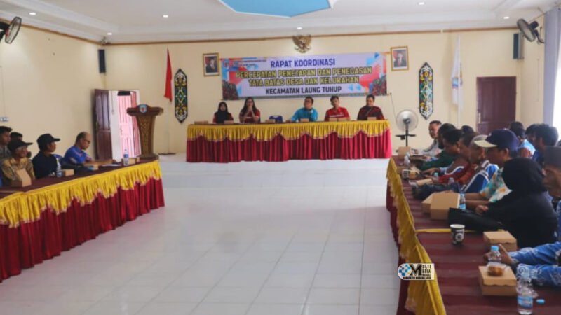 Pemkab Mura Laksanakan Rakor Penetapan Tata Batas Desa