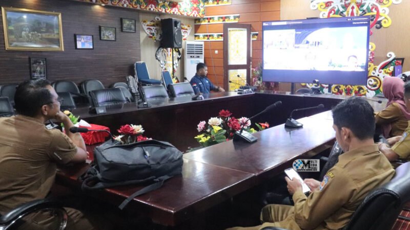 Pemkab Mura Ikuti Rakornas Pengendalian Inflasi Tahun 2025 serta Evaluasi Dukungan Pemda dalam Program 3 Juta Rumah