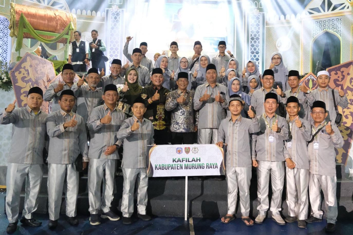 Bupati dan Wabup Mura Hadiri Pembukaan MTQH ke-XXXIII Tingkat Provinsi Kalteng di Muara Teweh