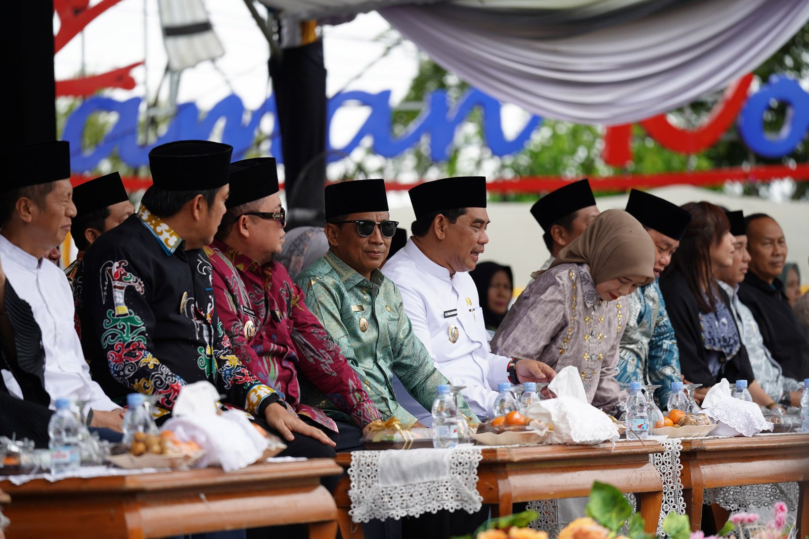 Hadiri Pawai Taaruf MTQH XXXIII Tingkat Prov Kalteng, Ini Pesan Bupati Mura Heriyus