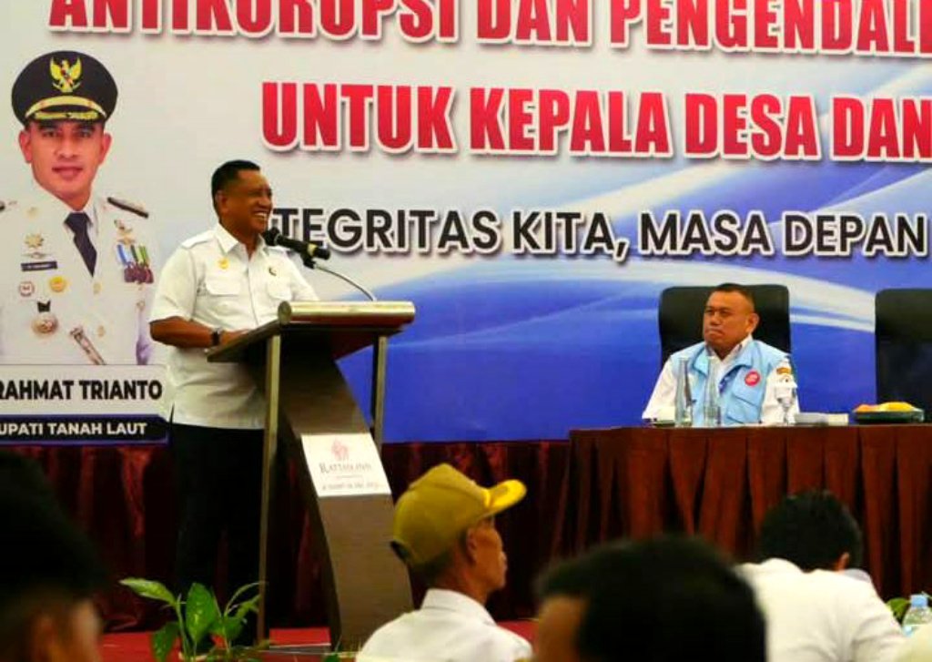 Kades dan Perwakilan BPD Ikuti Sosialisasi Antikorupsi dan Pengendalian Gratifikasi