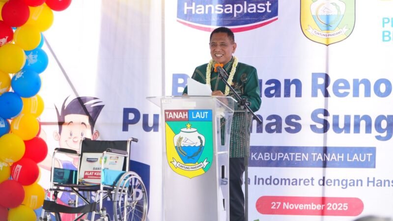 Wakil Bupati Tanah Laut HM Zazuli Apresiasi CSR Indomaret