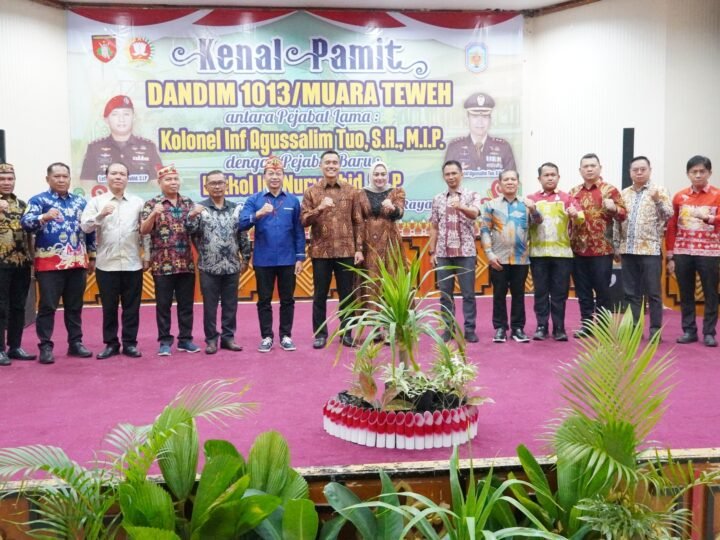 Ramah Ramah dan Kenal Pamit Dandim 1013/Muara Teweh