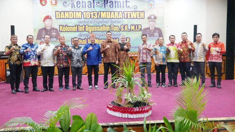 Ramah Ramah dan Kenal Pamit Dandim 1013/Muara Teweh