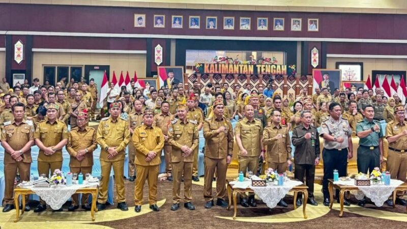 Bupati Bartim Tandatangani Komitmen Bersama Dukung Manajemen Talenta ASN 2025