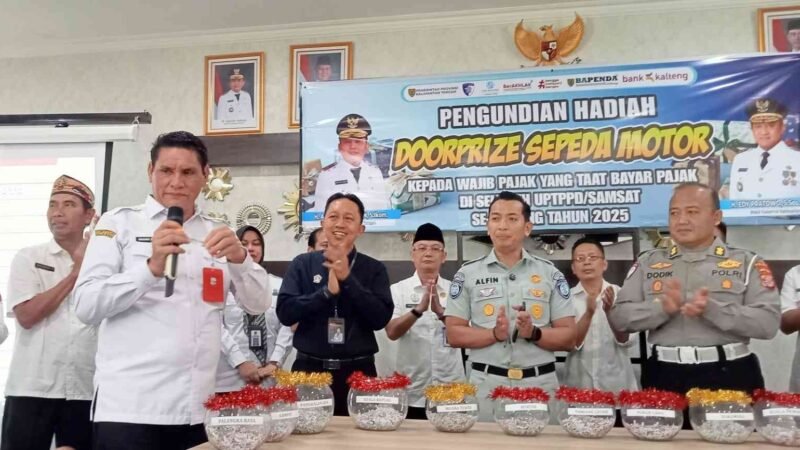 BAPENDA Kalteng Apresiasi Wajib Pajak yang Taat Bayar Pajak Kendaraan Bermotor