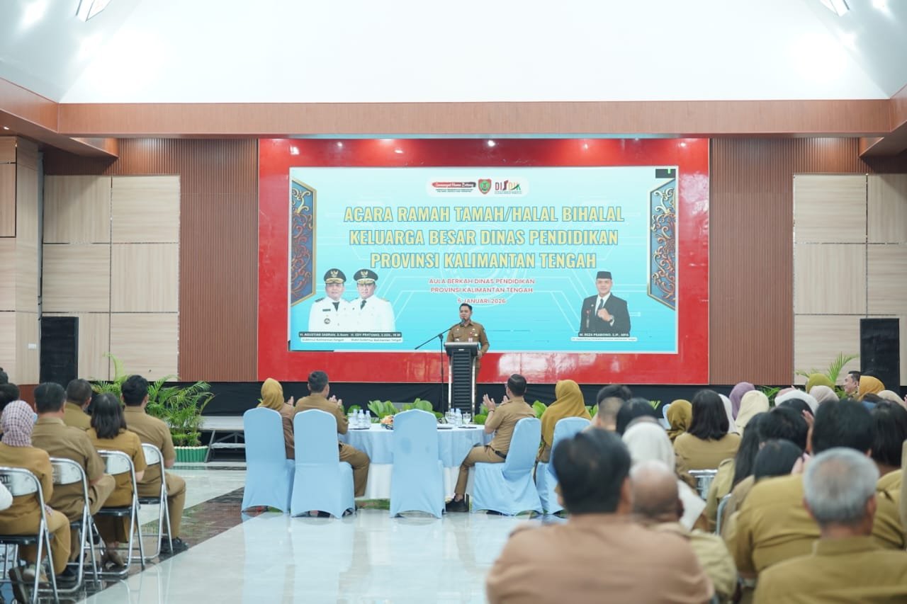 Ramah Tamah Keluarga Besar Disdik Kalteng Mengawali Tahun Baru 2026