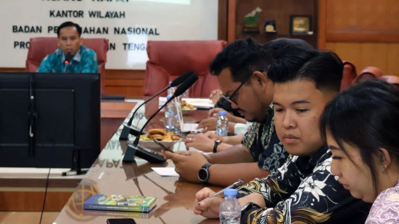 Tingkatkan Kinerja Pelayanan Publik, BPN Kalteng Laksanakan Internalisasi Manajemen Risiko