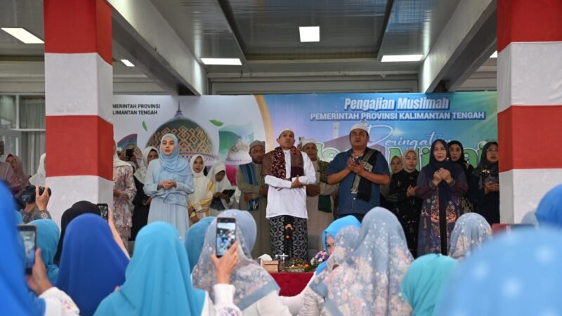 Pemprov Kalteng Gelar Peringatan Isra Mi’raj dengan Pengajian ASN dan Anggota DWP Muslimah