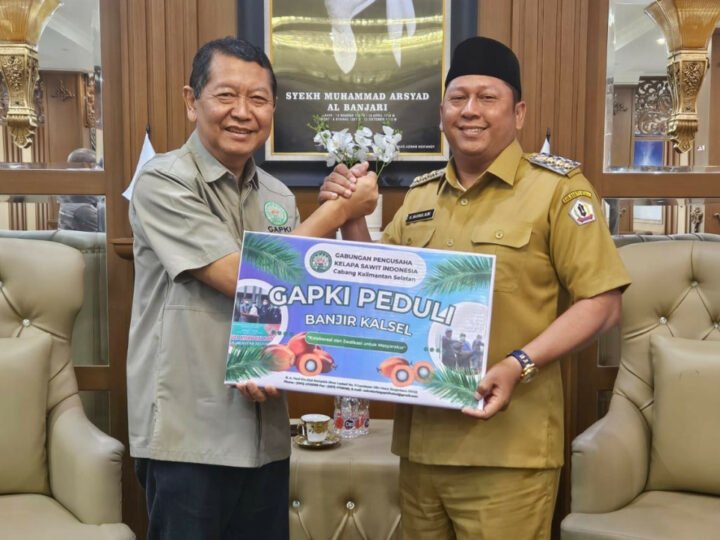 GAPKI Kalsel Salurkan Bantuan ke Warga Batola Terdampak Banjir