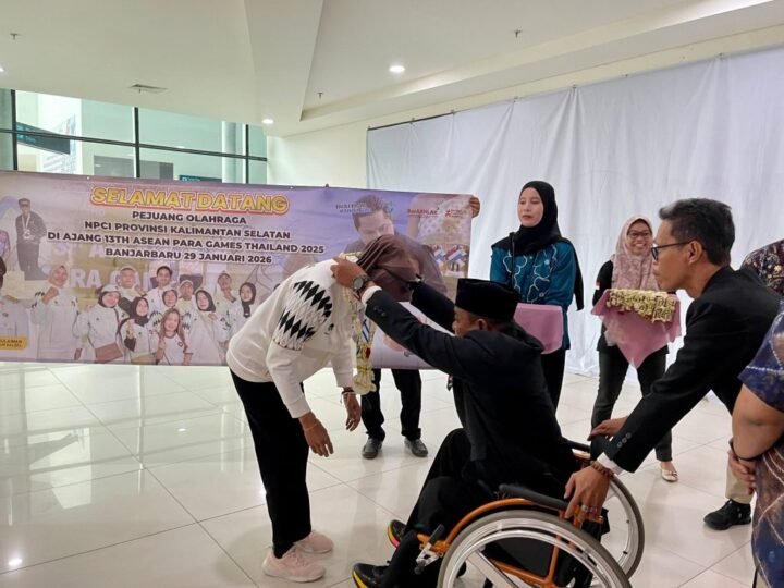 Atlet NPC Kalsel Berlaga di ASEAN Para Games Thailand 2026 Disambut Penuh Haru