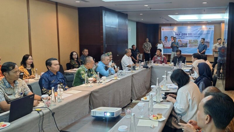 Wagub Kalteng Pimpin Pertemuan Dengan Stakeholders Bidang Kehutanan